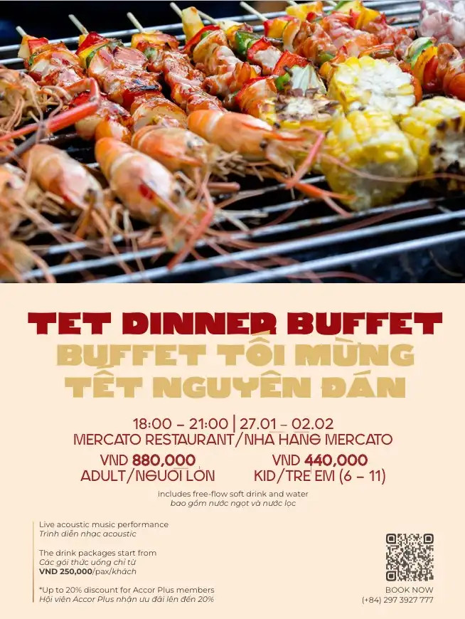 Buffet tết Nguyên Đán ở Phú Quốc