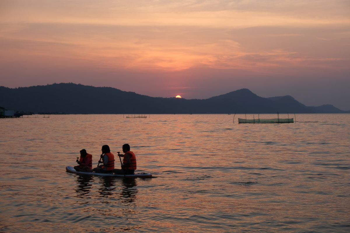 cheo thuyen sup, kayak ở phú quoc