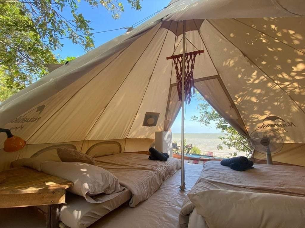 “Camping không hành xác” tại các khu Glamping bên bãi biển ở Phú Quốc