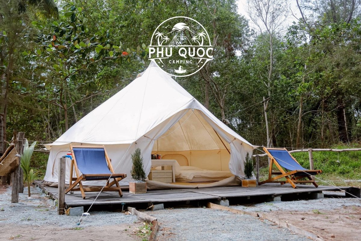 “Camping không hành xác” tại các khu Glamping bên bãi biển ở Phú Quốc