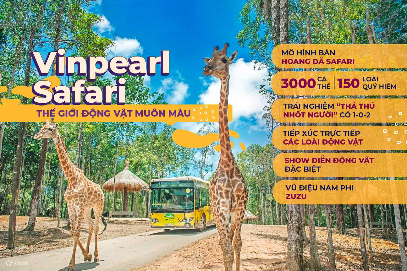 Safari Phú Quốc Có Gì Chơi? Kinh Nghiệm Đi Vinpearl Safari Phú Quốc