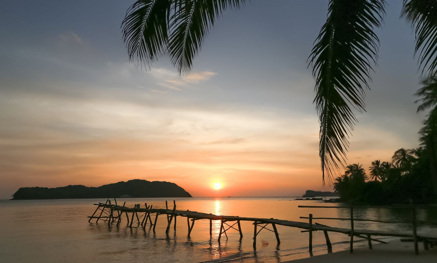 Hoàng hôn Mây Rút Trong Phú Quốc