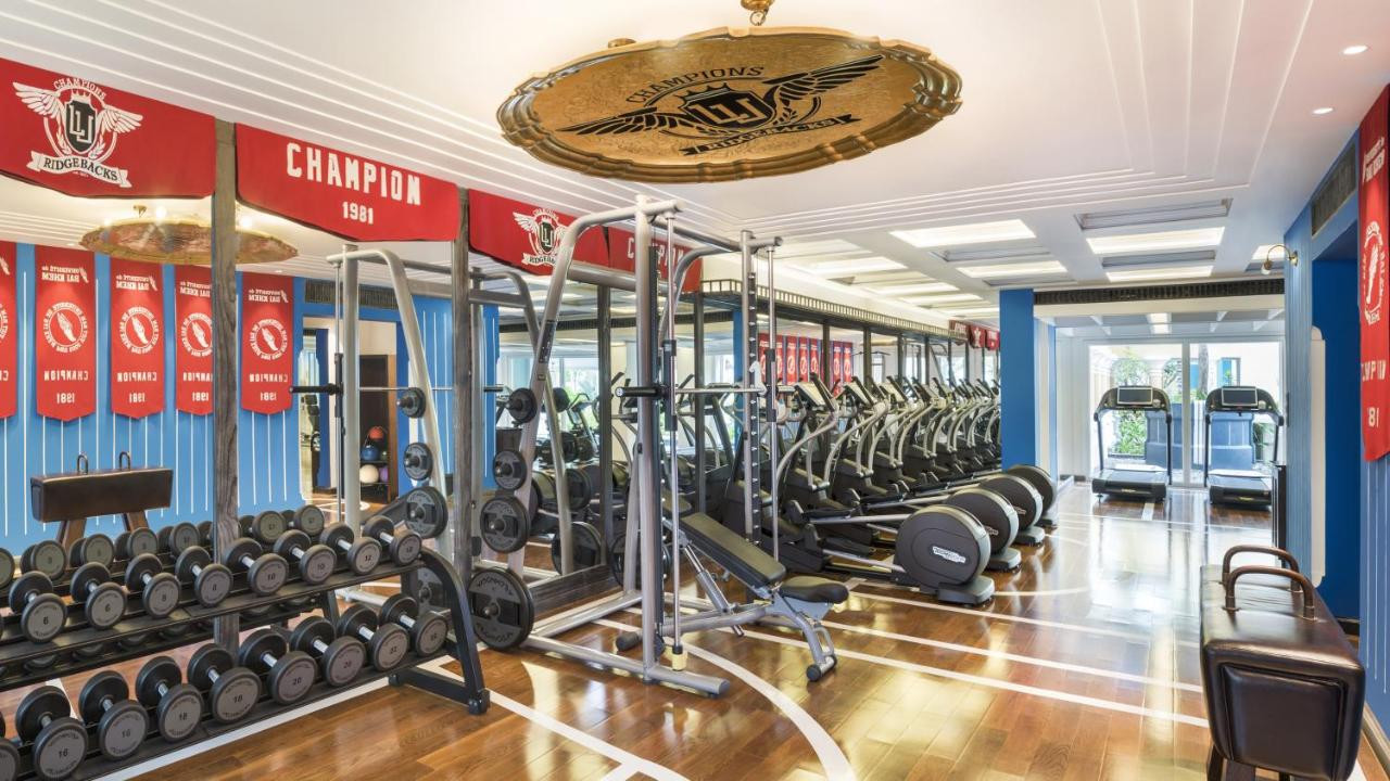 Phòng gym hiện đại