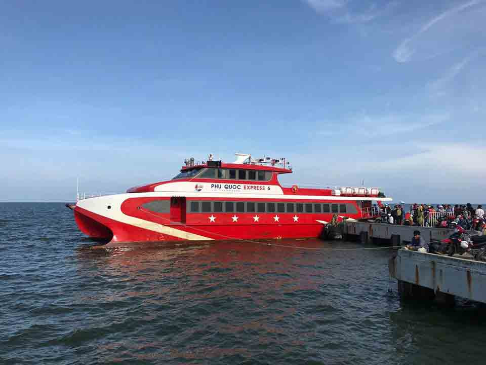 Tàu cao tốc đi Phú Quốc