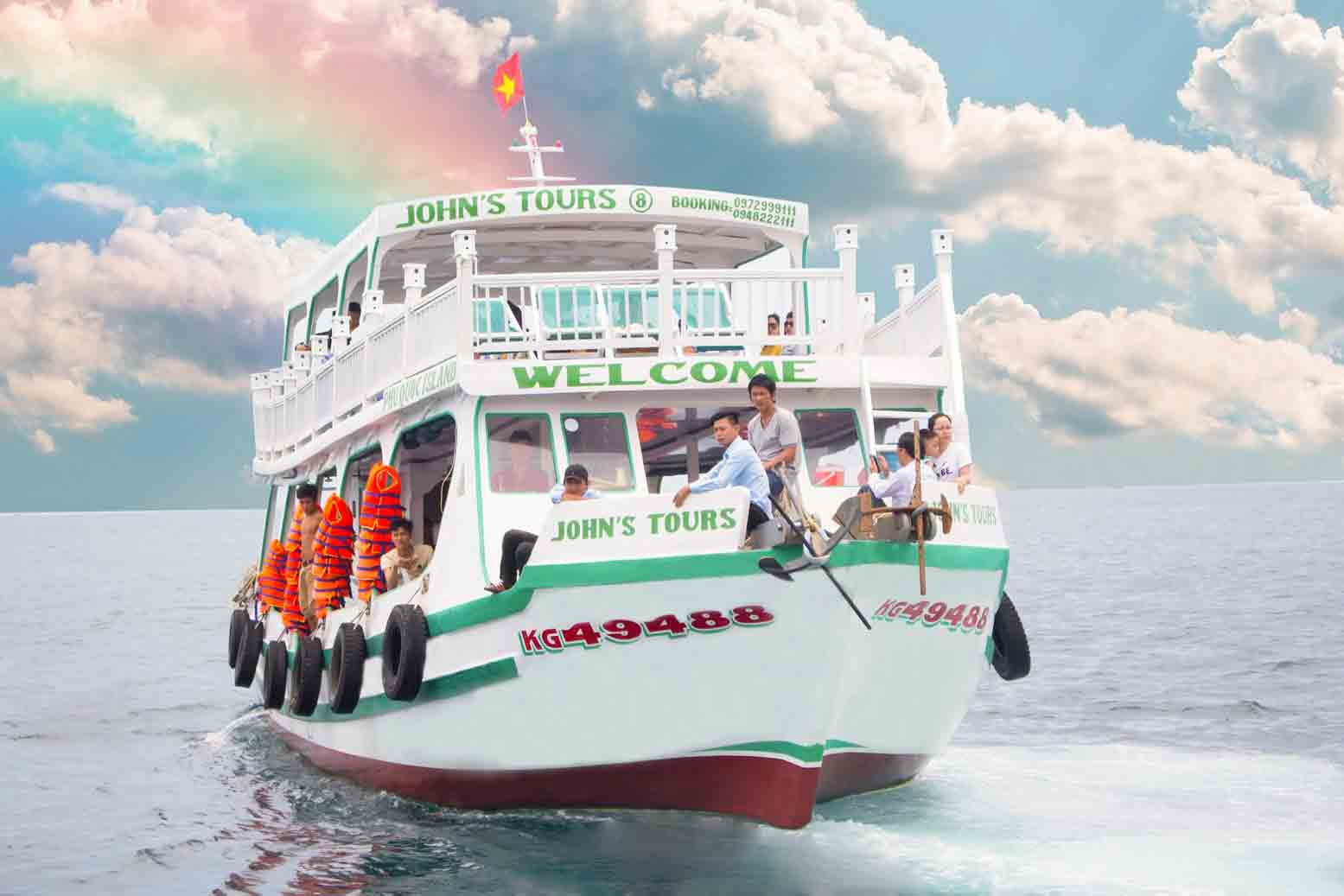 Tàu du lịch John's Tours