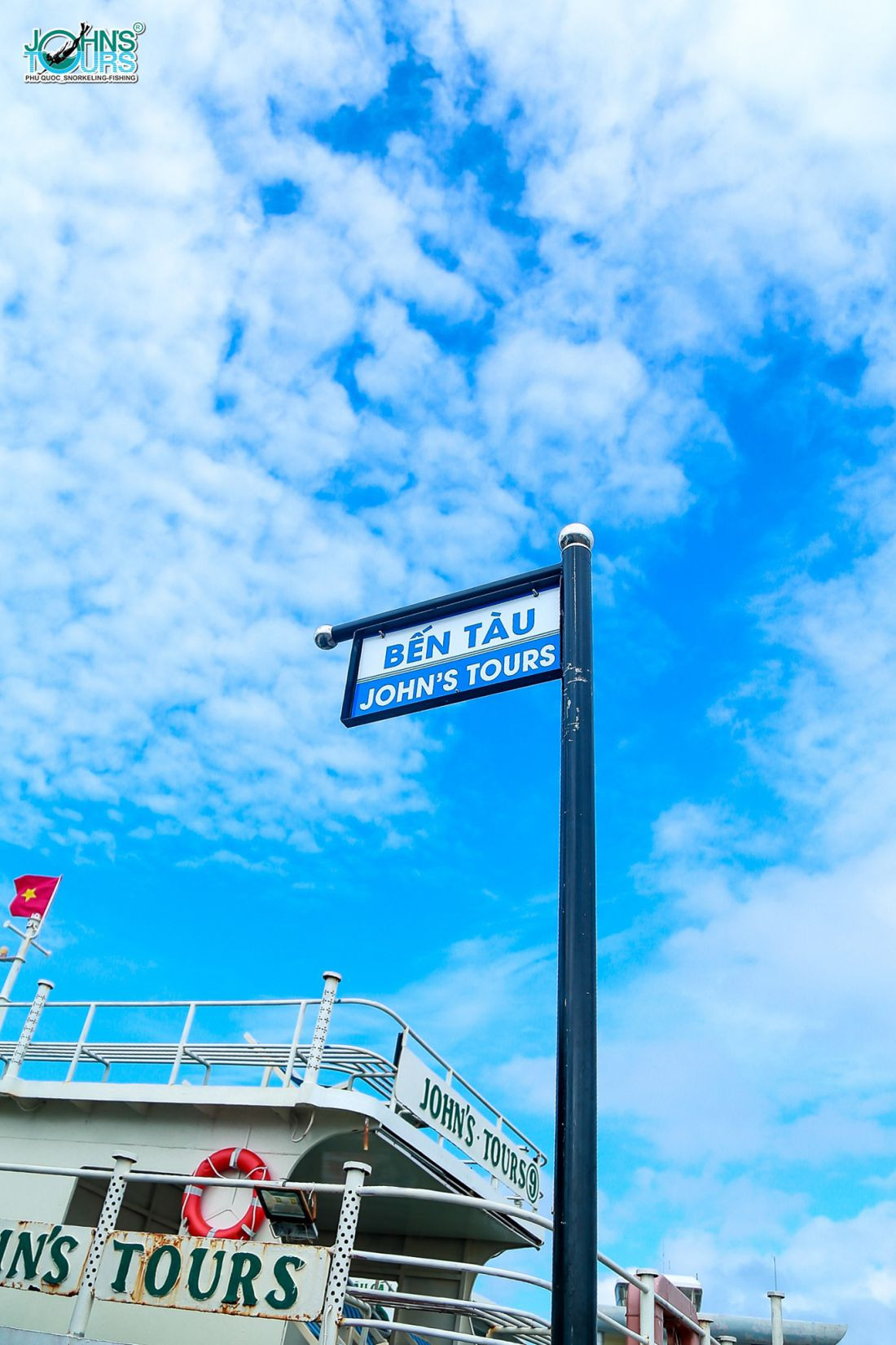 Bến tàu John’s Tours tại cảng An Thới, Phú Quốc