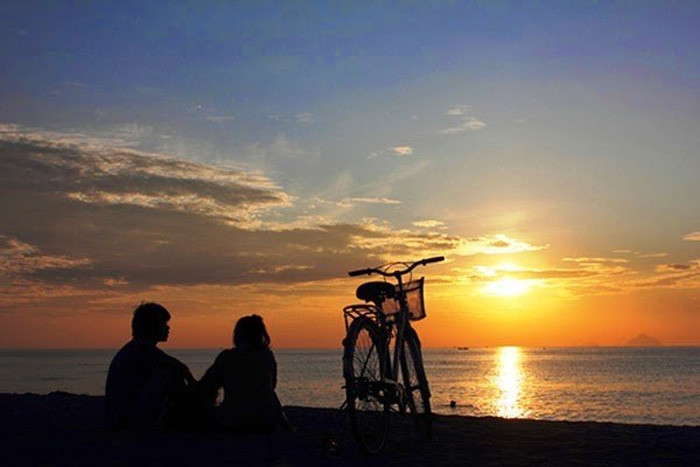 Đạp xe trên Bãi Dài