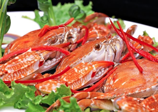 Ghẹ Phú Quốc hấp