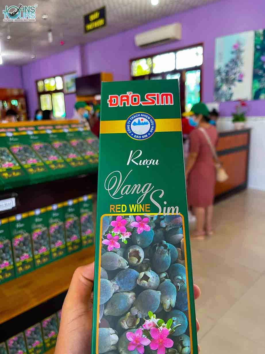 Vang sim rừng Thành Long Phú Quốc