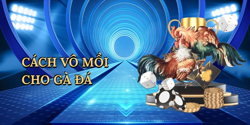 Cách vô mồi cho gà đá